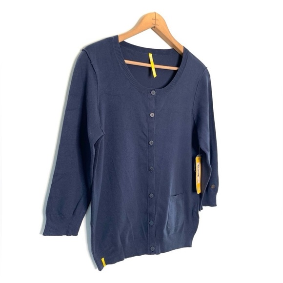 Lolë Cotton Cardigan Sweater - Picture 2 of 5